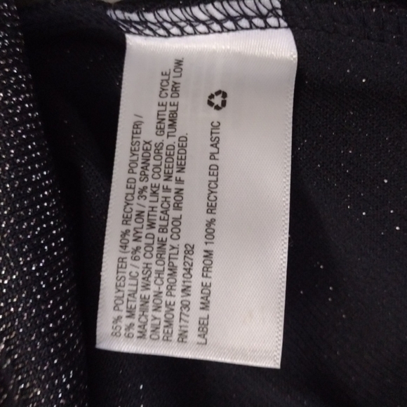 NWT Wild Fable Ebony Sparkle Mini Dress - Size S - Picture 6 of 6